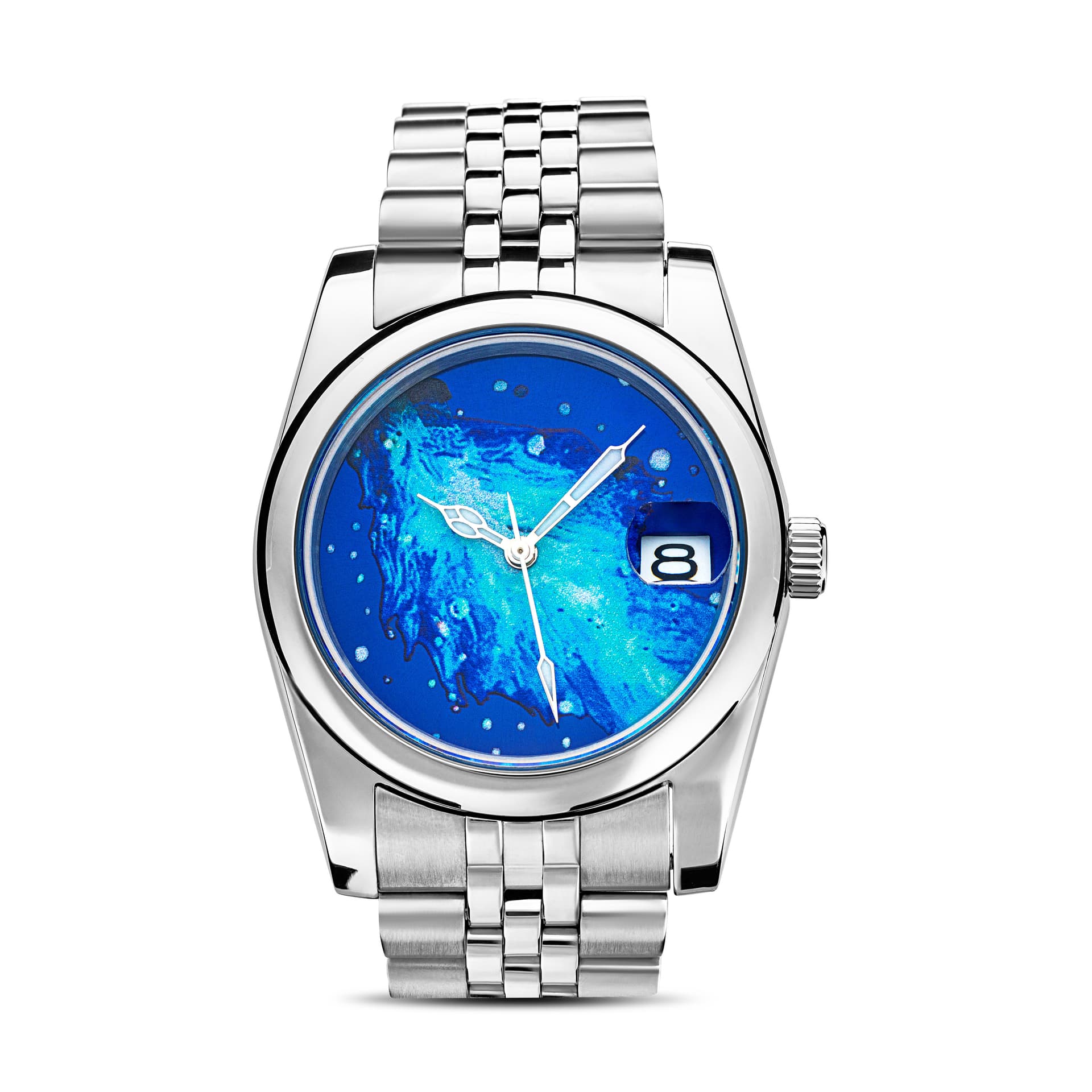 Watch packshot - professional timepiece photography UK