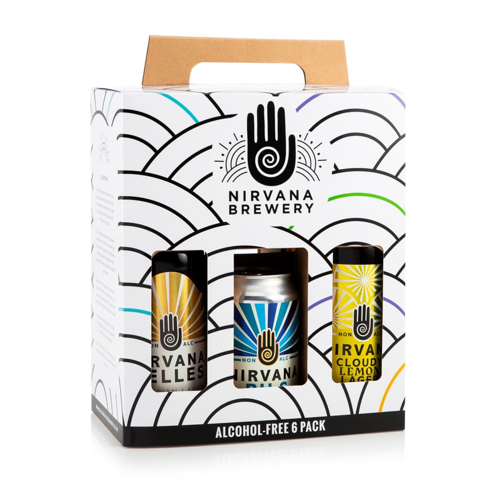 Nirvana Brewery drink packshot - professional product photography UK