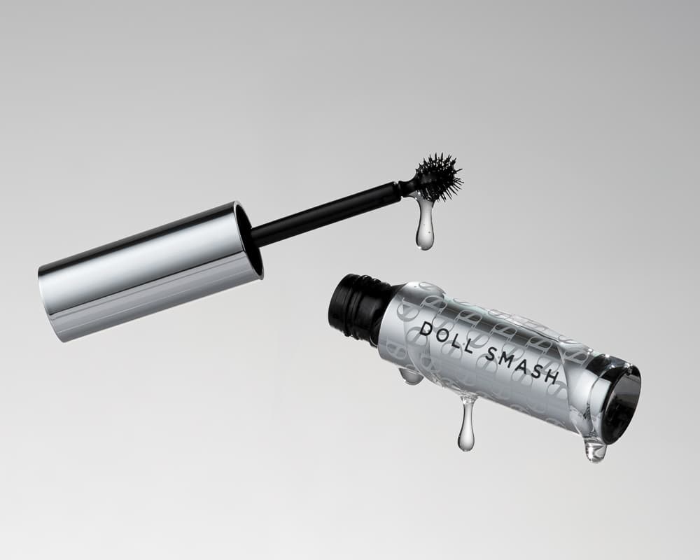 Doll Smash Brow Gel product photography - professional beauty imagery UK