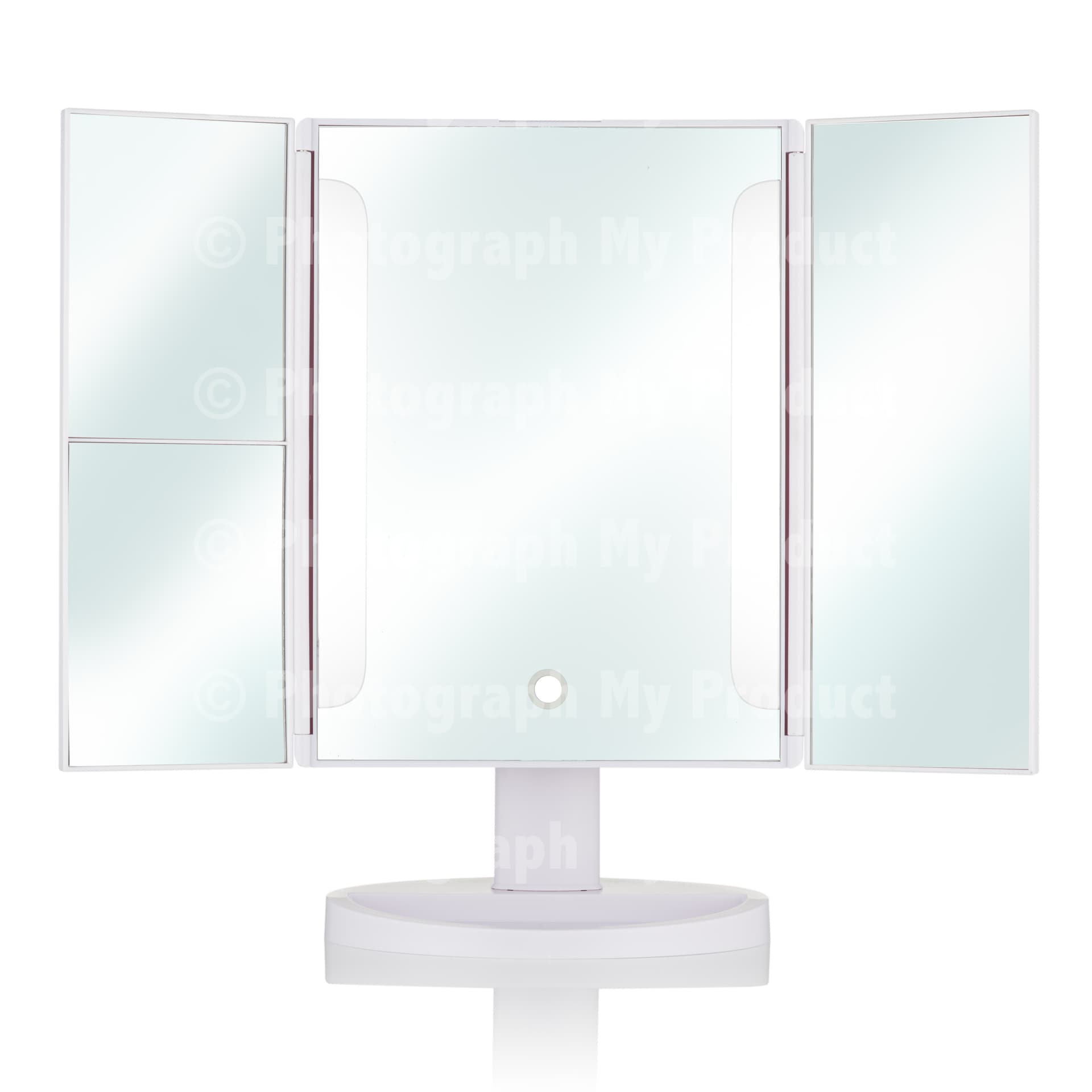 Glamzy beauty samples packshot - professional cosmetics photography UK