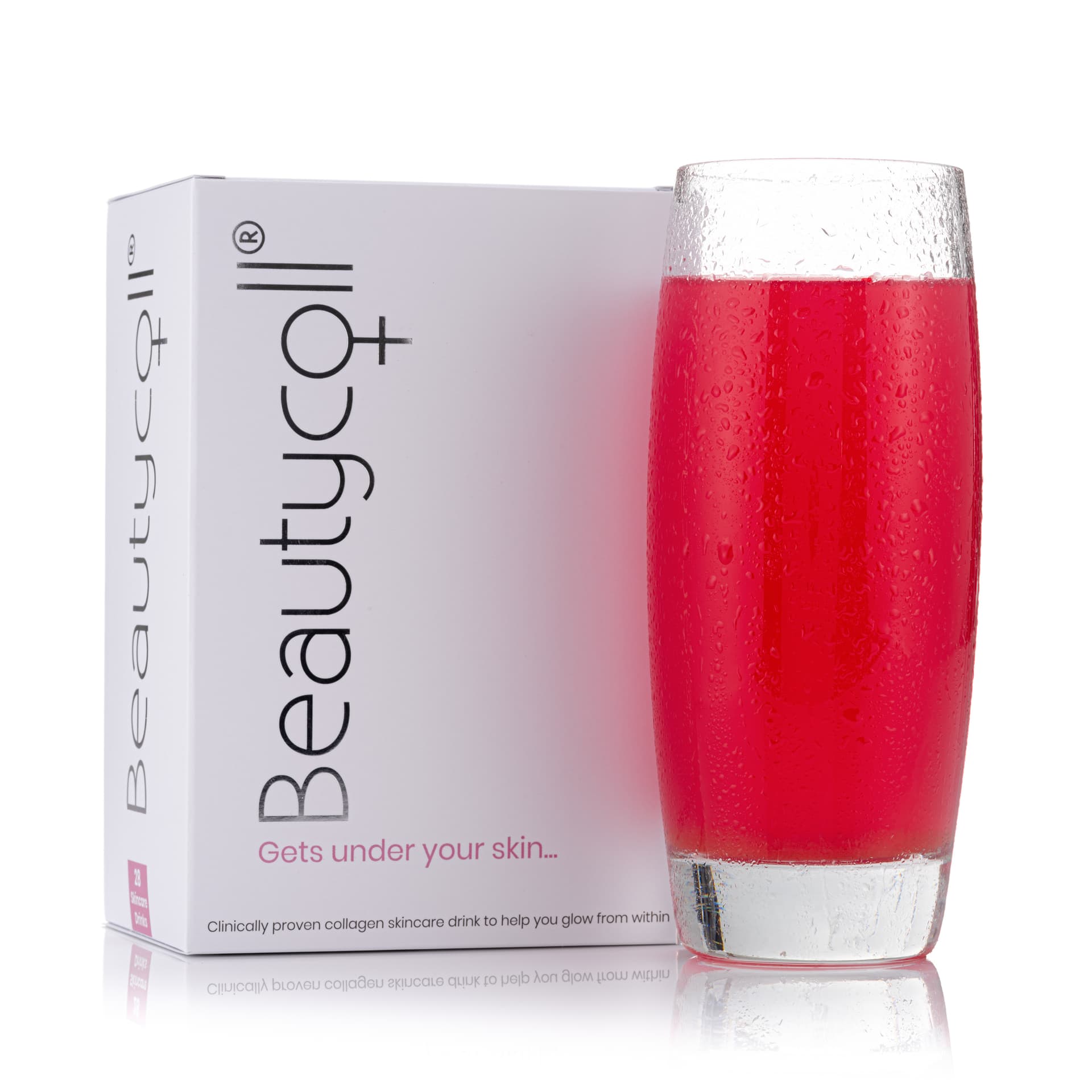 Health and wellness styled packshot - drink product photography