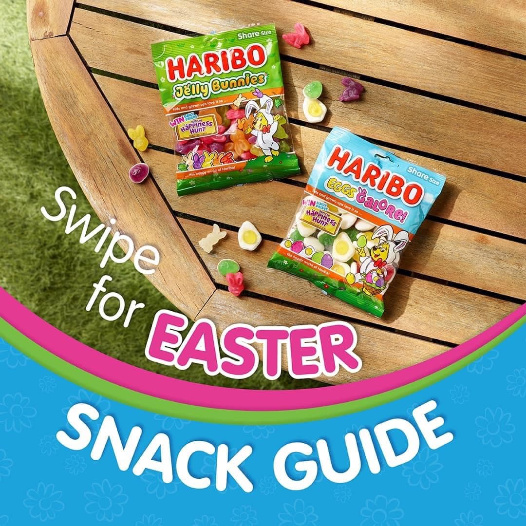 Haribo DCL composite with colourful background