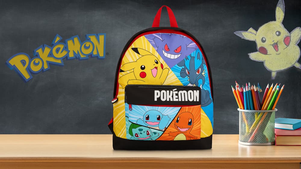 Pokemon backpack digital composite - Amazon DCL UK