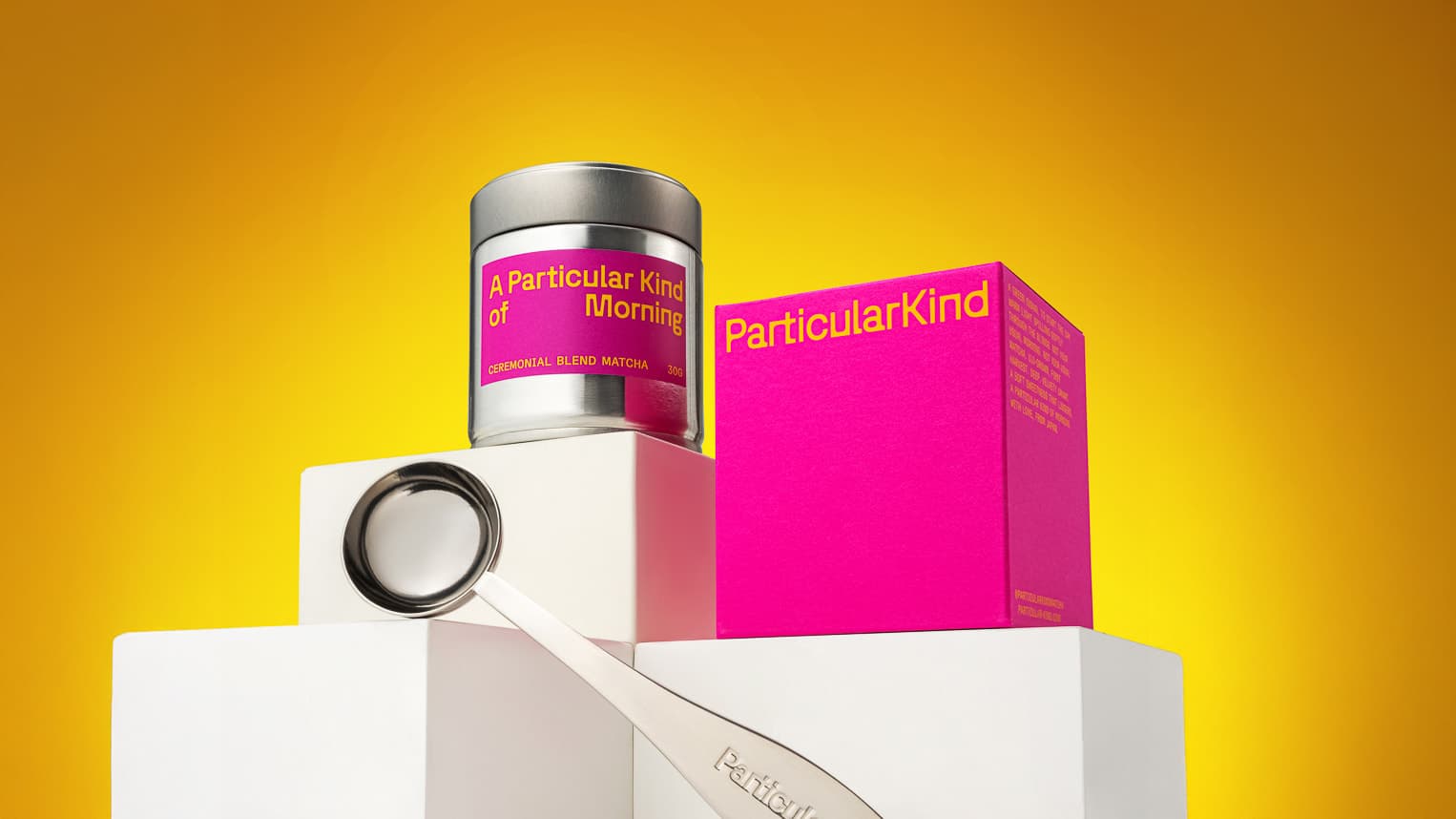 Particular Kind Matcha product photography example