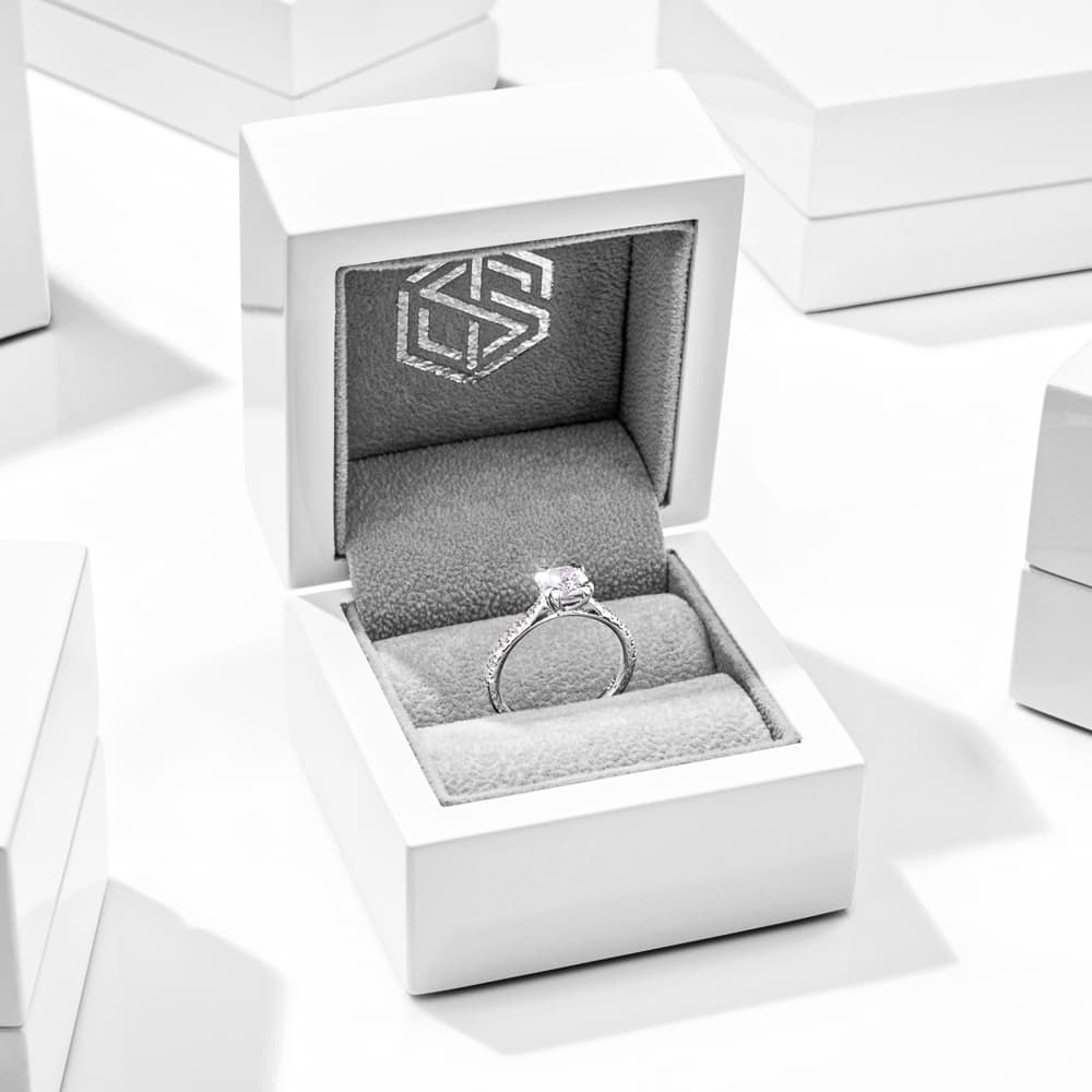 Close-up jewellery product photography showing detail, texture and finish of a professionally photographed piece