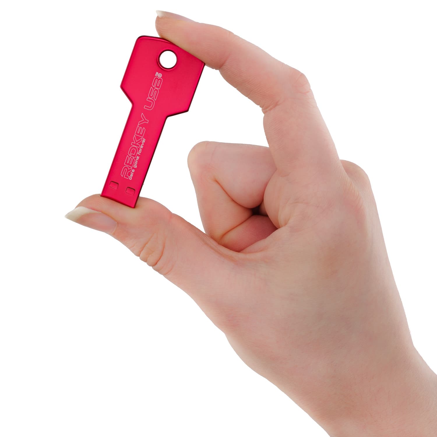 Technology product photography - red key product imagery UK