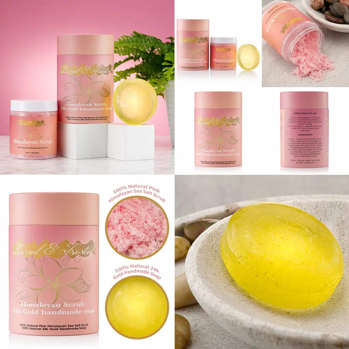 Amazon product photography showing hero and secondary images